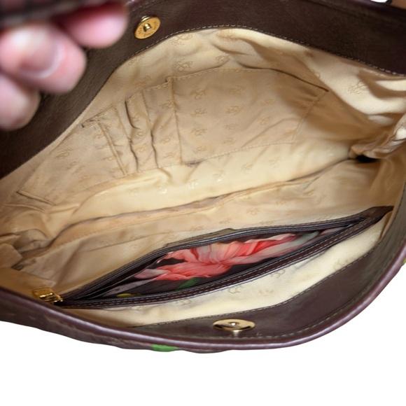 Brooks Brothers Hawaiian Tropical Floral Quilted Women's Beach Vacation Tote Bag - Picture 9 of 15